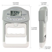 LABART Digital Hand Dynamometer Grip Stength Meter - 90 Kg / 200 lbs